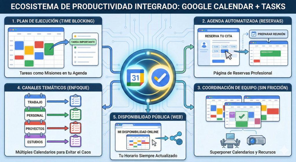 como organizar tu dia google calendar